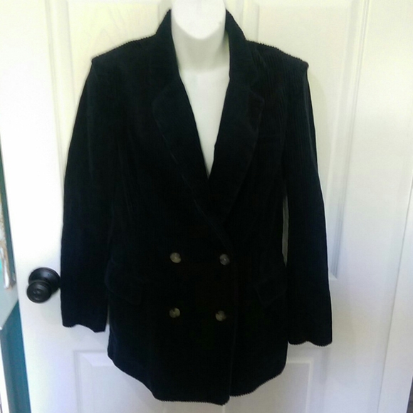 💥3/$60💥NWT JDY Courdroy Navy Blue Blazer - Picture 3 of 12